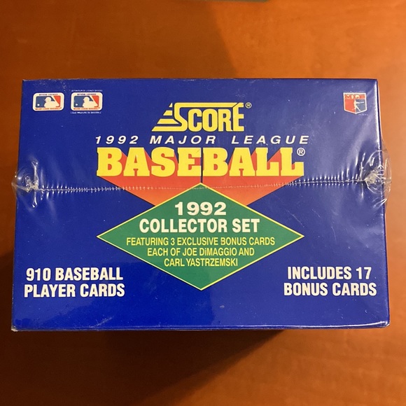 1992 Score Major League Baseball Collector Set Factory Sealed - Picture 6 of 6